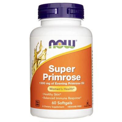 NOW SUPER PRIMROSE 1300 mg 60 softgels