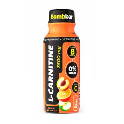 BOMBBAR L - Carnitine порционный 3500 мг 100 мл Апельсин-яблоко-персик