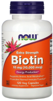 NOW Biotin 5000 мкг. 120 раст. капс.