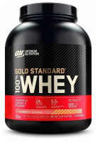 Протеин Optimum Nutrition 100% Whey Gold Standard (2.27 кг), Клубника-Банан