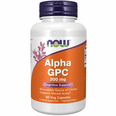 Now Alpha GPC 300 mg 60 vegcaps					