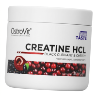 Креатин OstroVit Creatine HCl 300г (Черная смородина - Вишня)