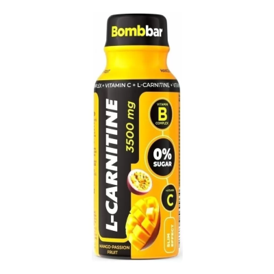 BOMBBAR L - Carnitine порционный 3500 мг 100 мл Манго-маракуйя 