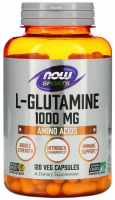 NOW L-Glutamine 1000 мг. 120 вег. капс.