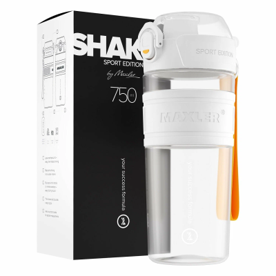 MXL. Shaker Bottle Sport Edition Белый 750 мл