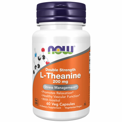 Now L-Theanine 200mg + inositol 60раст. капс