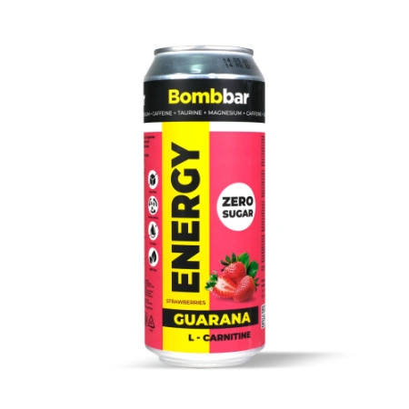 Энергетический напиток Bombbar Energy (450 мл), Клубника-Земляника