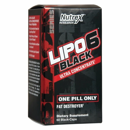 Nutrex Lipo 6 Black Intense Ultra Concentrate US 60 капс.