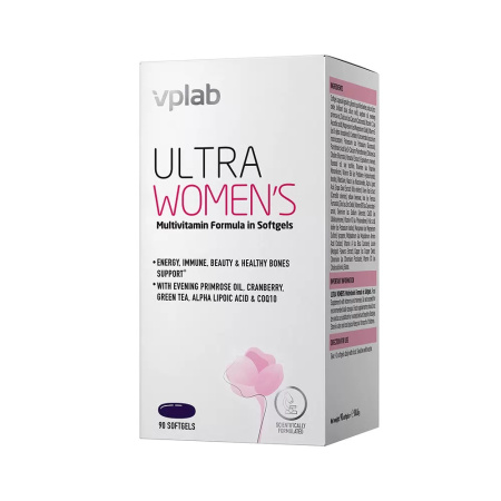 Vplab, Ultra Women's Multivitamin - 90softgels