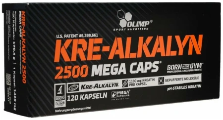 OLIMP NUTRITION Kre alkalyn 120 капсул 