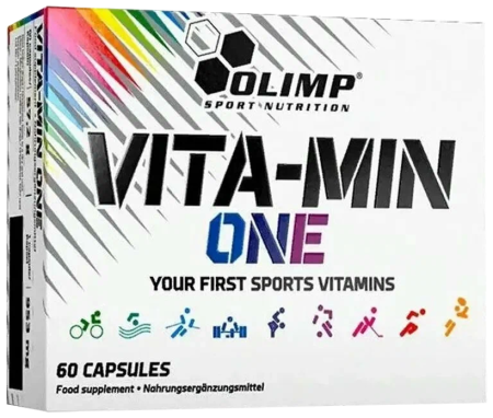 Olimp Nutrition, Vita-Min One, 60 капсул