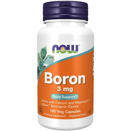 NOW BORON 3 mg 100 vegcaps
