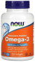 NOW Omega-3 1000 мг. 100 гелькапс.