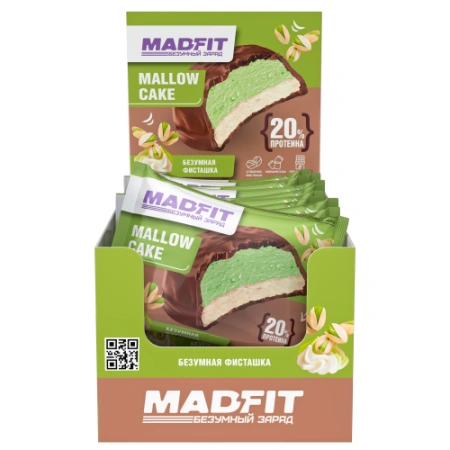 Mad Fit Печенье глазированное фисташка 45 гр 