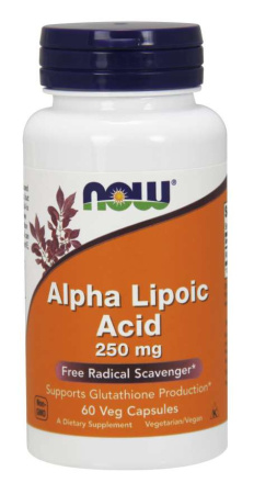NOW Alpha Lipoic Acid 250 mg 60 vegcaps