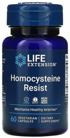 Life Extension Гомоцистеин 60 раст.капс