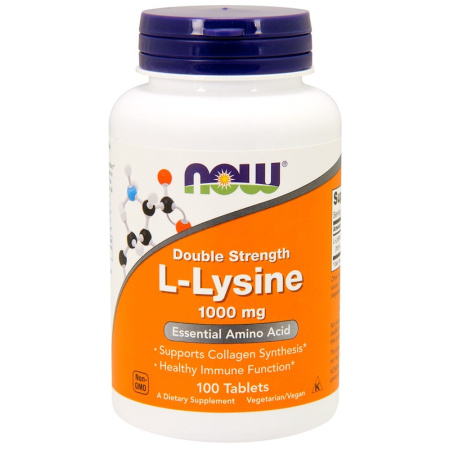 NOW L-Lysine 1000 mg. 100 tab