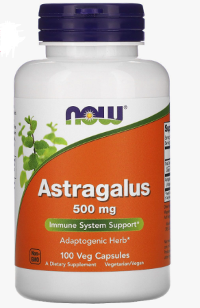 NOW Astragalus 500 mg 100 vegcaps