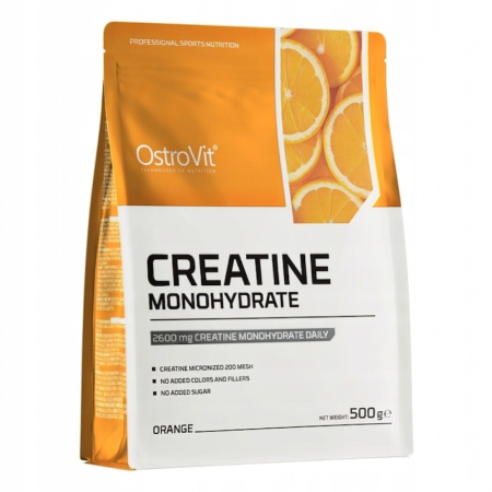 Креатин OstroVit Monohydrate 500 г со вкусом апельсина