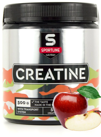 Sportline Creatine 500 гр. яблоко