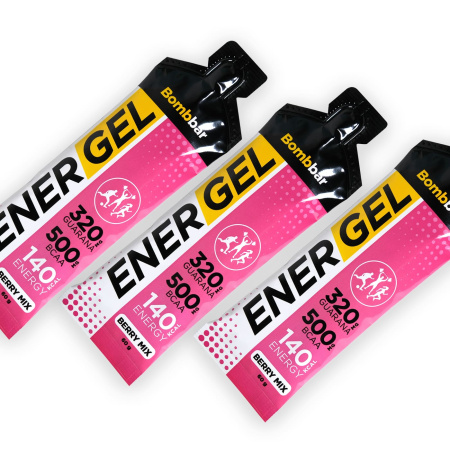 Bombbar Энергетический гель Energel 60 гр. ягодный микс