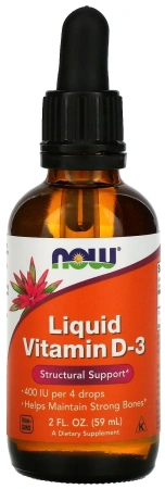 NOW Vitamin D-3 400 IU 59 ml