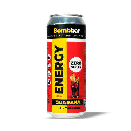 Энергетический напиток Bombbar Energy (450 мл.) кола