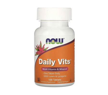Now Daily Vits Multi, 100 таблеток				