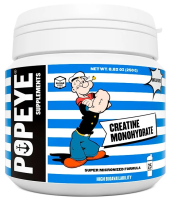 POPEYE Порошок Креатин Моногидрат банка 250 гр. без вкуса