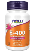 NOW Vitamin E 400 IU 50 капс.