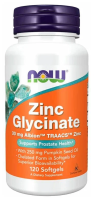 NOW Zinc Glycinate 120 softgels