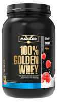 Maxler Golden Whey 0,9 кг. клубничный крем