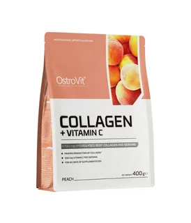 Ostrovit, Collagen+Vitamin C, 400г, Персик