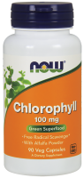 Now, CHLOROPHYLL 100mg 90 раст.капсул