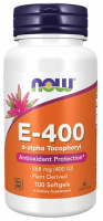 NOW Vitamin E 400 IU 100 капс.