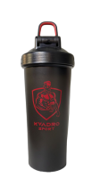 Шейкер Квадроспорт 600мл черный