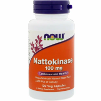 Now NATTOKINASE 100МГ 120 РАСТ.КАПСУЛ