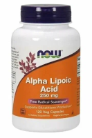 Now, ALPHA LIPOIC ACID 250mg  120 раст.капсул