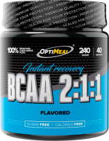 OptiMeal BCAA 2:1:1 instant 240 гр. клюква