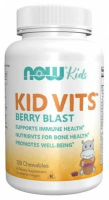 NOW Kid Vits 120 жев. пастилок ягодный