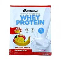 BOMBBAR Whey Protein 30 гр. банан-манго