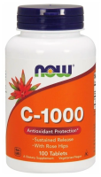 NOW Vitamin С 1000 мг. 100 раст.капс.
