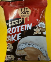 FitKit Protein Cake  70 гр.Десерт глазированный маковый кокос и ваниль