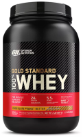 Optimum nutrition 100% Whey Gold 0,9 кг.  шоколадный солод