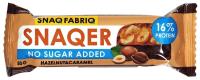 SNAQ FABRIQ Батончик глазированный SNAQER 50 гр. фундук и карамель