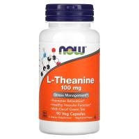 Now L-Theanine 100 mg 90 раст.капсул