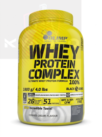 OLIMP 100% Whey Protein Complex 1.8 кг печенье-сливки