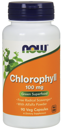 NOW Chlorophyll 100 mg 90 vegcaps
