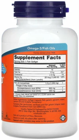 NOW Ultra Omega 3-D 90 softgels